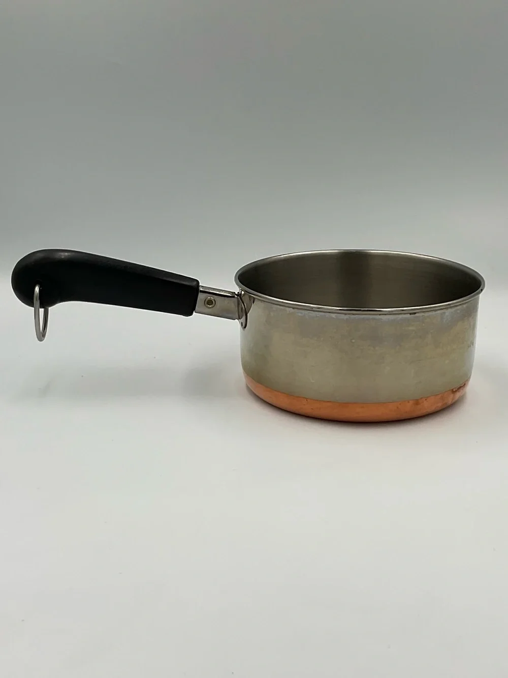 Vintage 1qt 1801 Revere Ware Copper-clad Stainless Steel Saucepan -No Lid